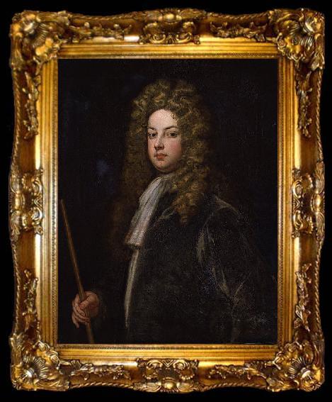 framed  Sir Godfrey Kneller Portrait of Charles Howard, 3rd Earl of Carlisle, ta009-2